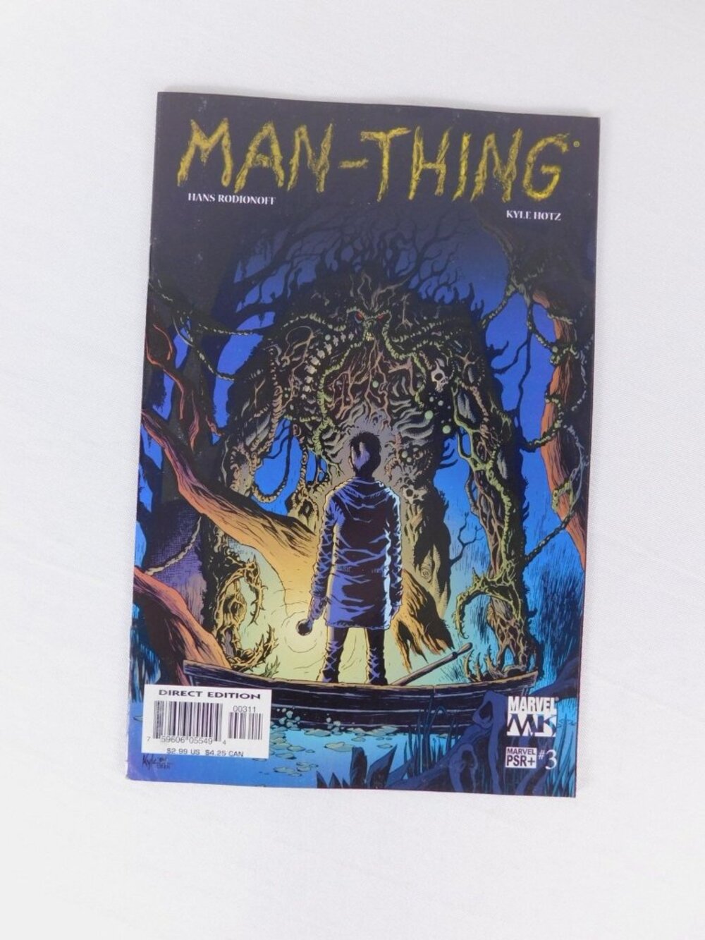 Marvel Man-Thing #3 Hans Rodionoff Kyle Hotz Comic Book Single Issue Color